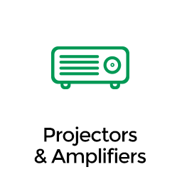 Projectors and Amplifiers