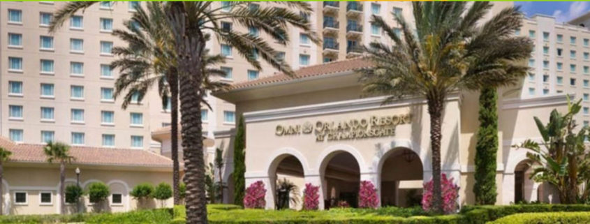 Front of Omni Orlando Resort at Champions Gate